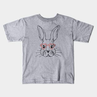 Cute Easter Bunny Rabbit Kids T-Shirt